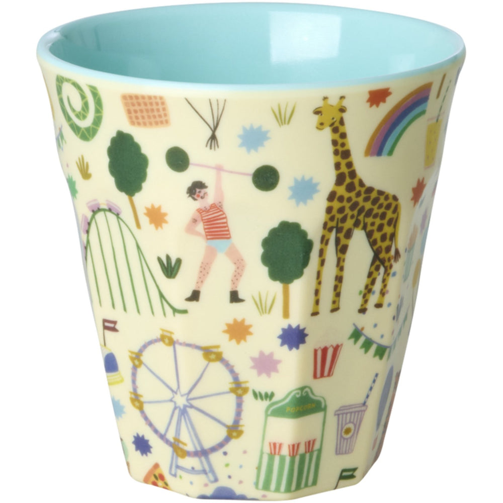 Køb Rice Fun Fair Print Mint Melamine Kop Medium