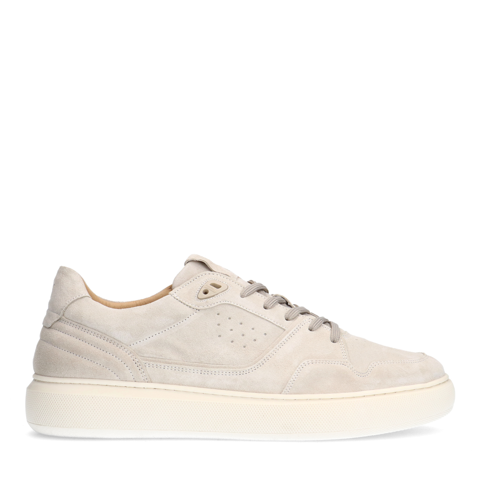 Beige suède sneakers