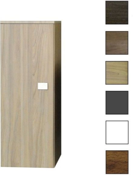 Sanicare - Q5 - Kolomkast - Grey-Wood - 33,5x90x32cm