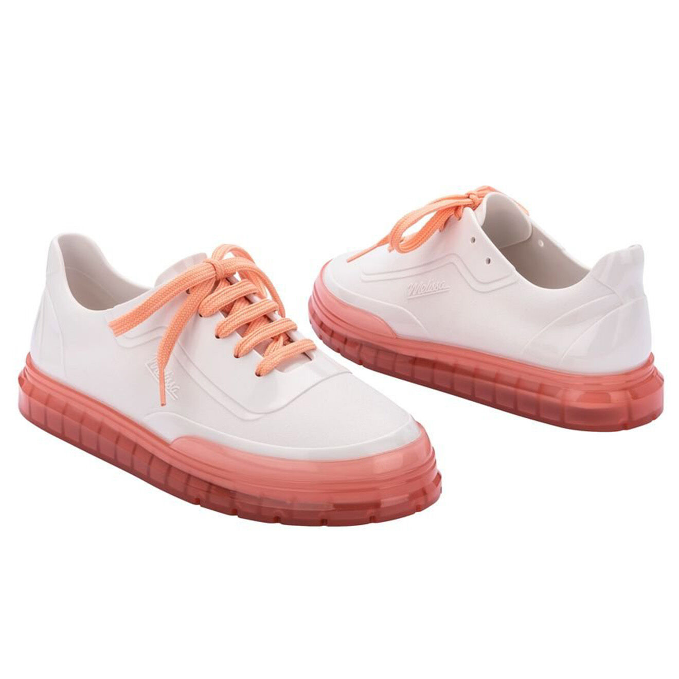 Melissa Baskets Classic blanc/rose
