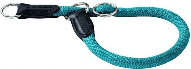 Hunter Sliphalsband Freestyle Rond Petrol - Hondenhalsband - 50 cm