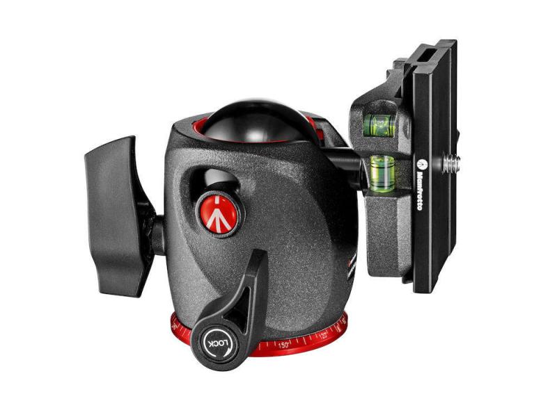 Manfrotto Stativkopf X-Pro Q6 Top Lock Kamerahaltung mit Top-Lock-Platte