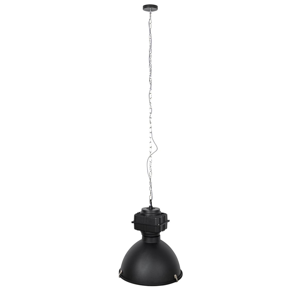 Industriële hanglamp zwart 53,5 cm - Sicko