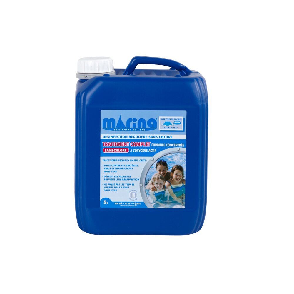 Traitement complet liquide oxygène actif Marina