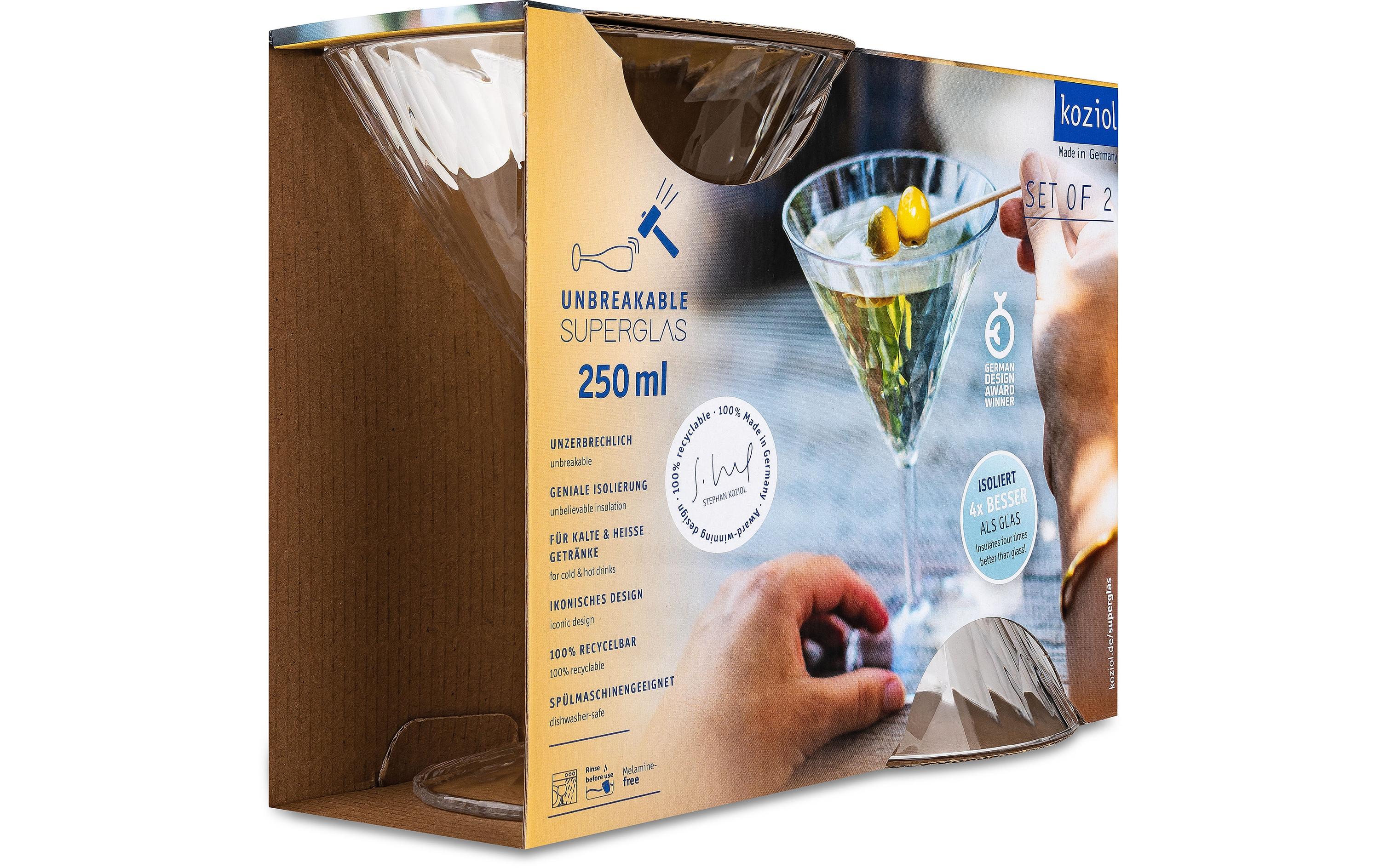 Cocktailglas Superglas Club No. 12, 250 ml, 2 StückClub No. 12 Gläser Set für Cocktails