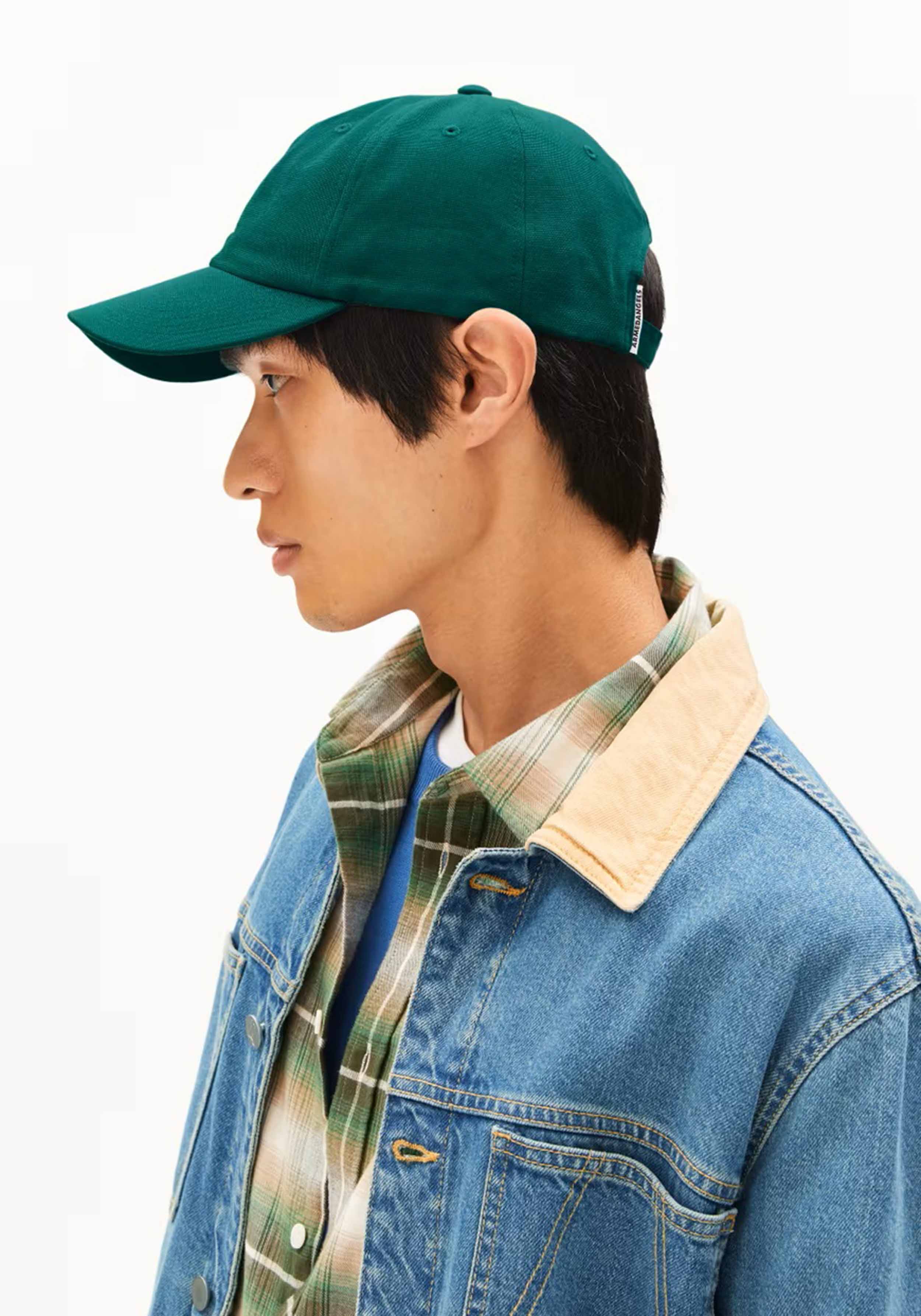 Armedangels Cap Yenaas Iconic Å Emerald Green