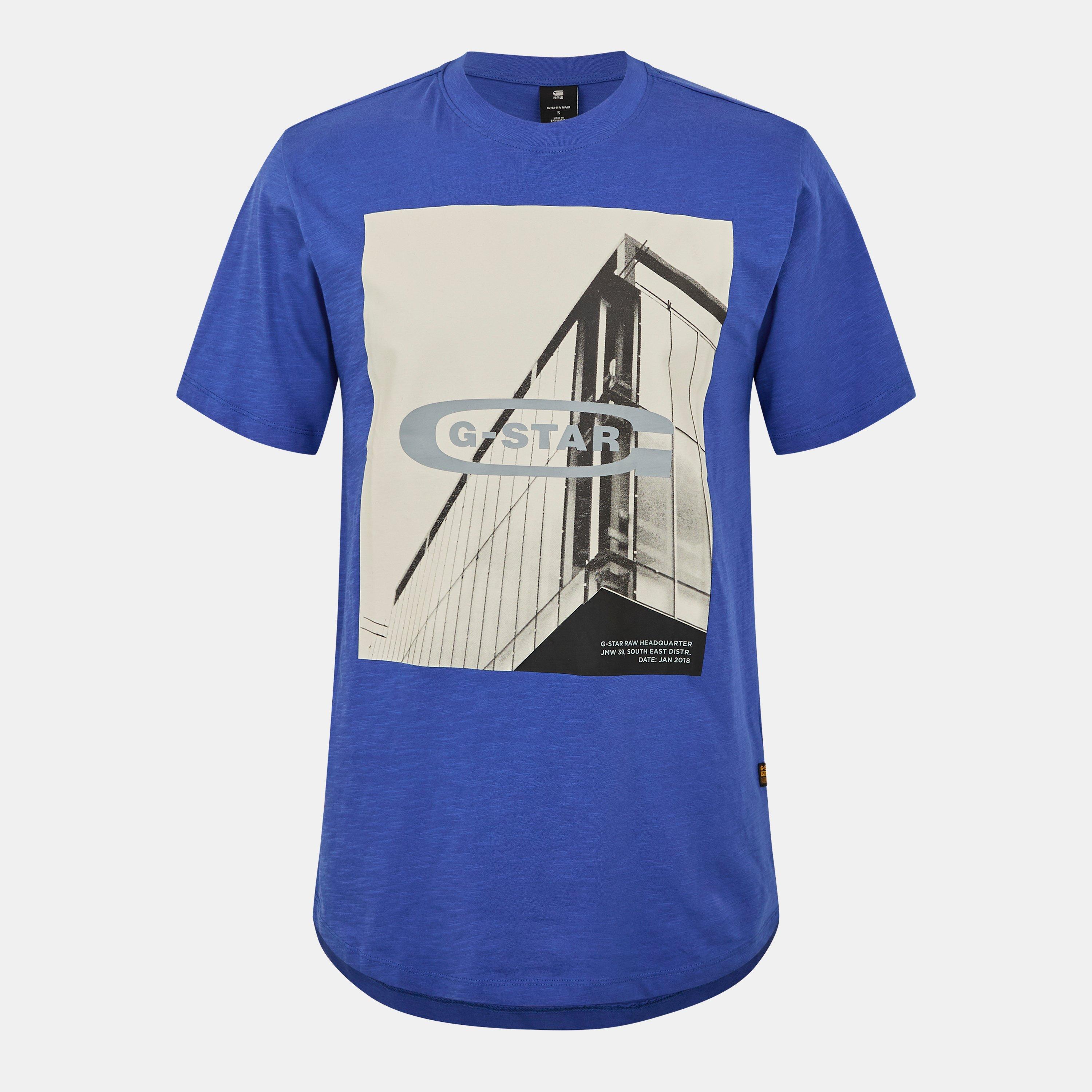 G Star HQ Old School Logo Lash T Shirt