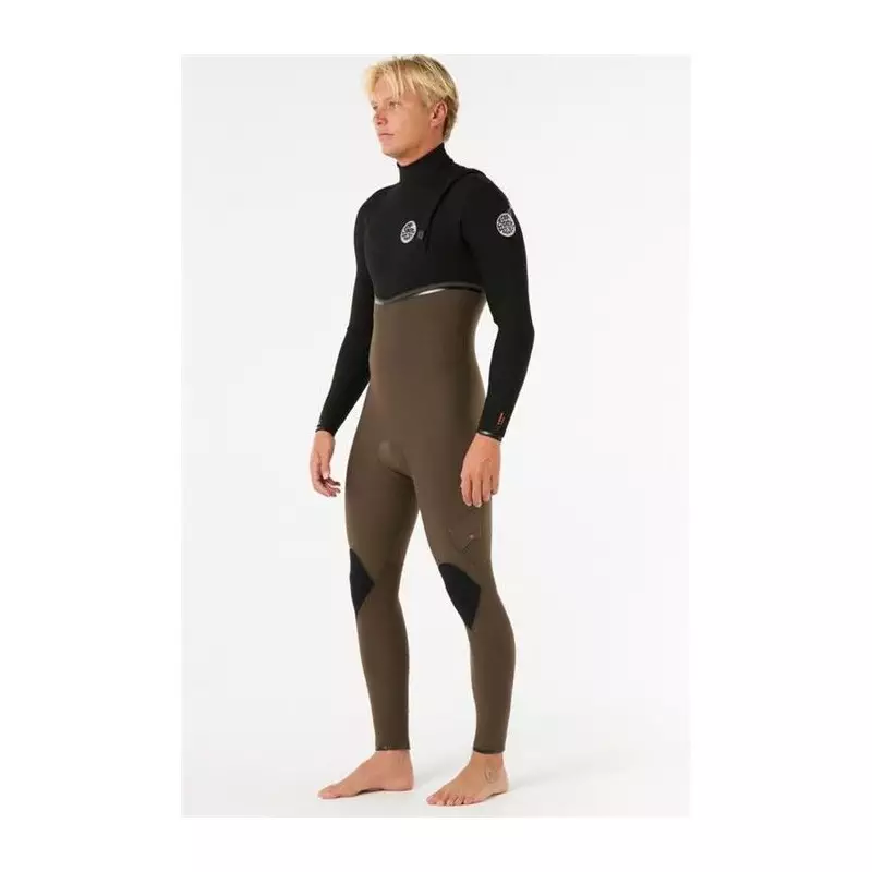 Combinaison intégrale RIPCURL EBomb 5/3mm Zipfree Deep Rock