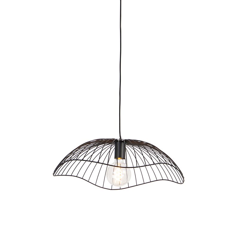 Design hanglamp zwart draad 50cm - Pua