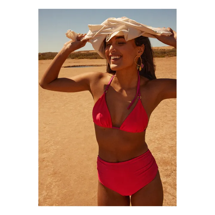 Alma Deia Bas de maillot de bain réversible | Rose fuschia