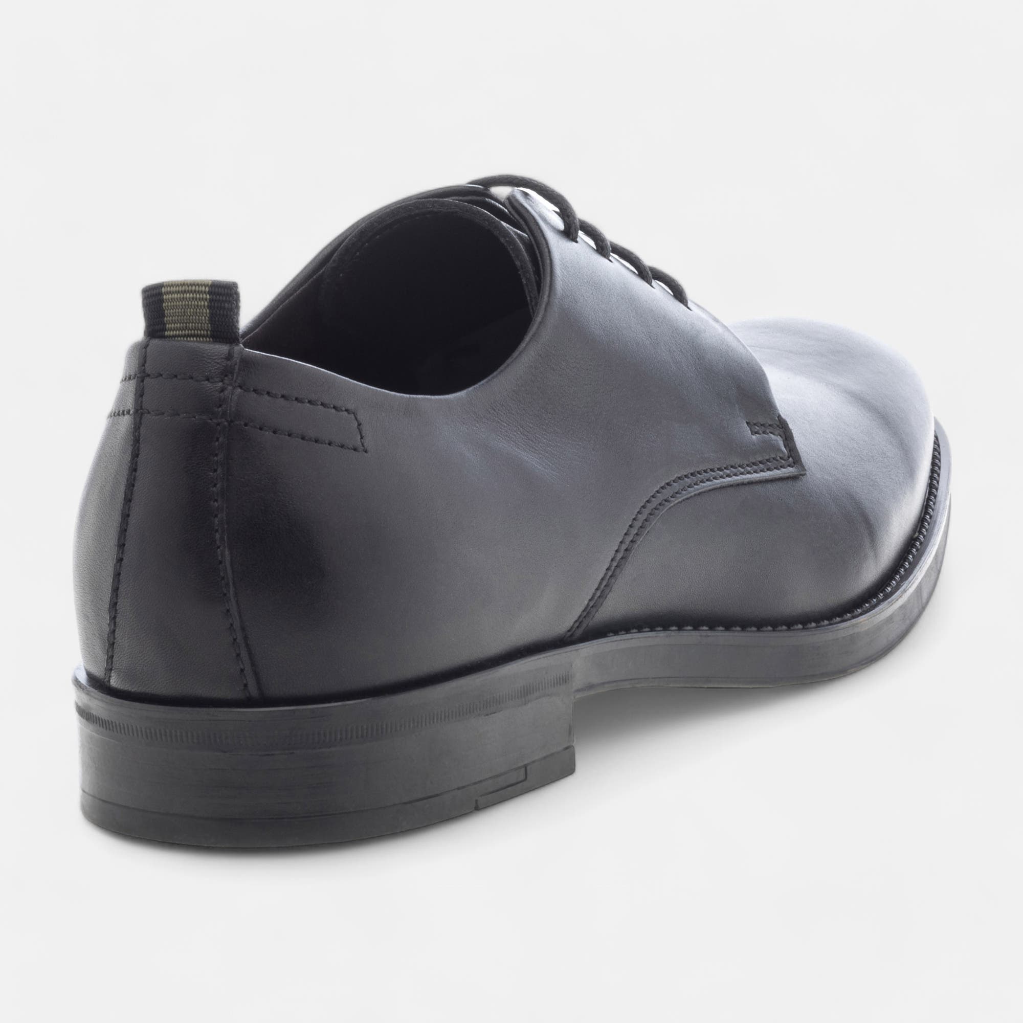 Derbies Homme en cuir noir