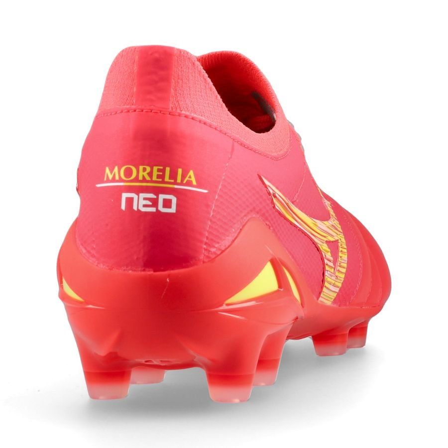 Mizuno Morelia Neo IV Beta Made in Japan FG/AG Release -/Bolt/Rouge