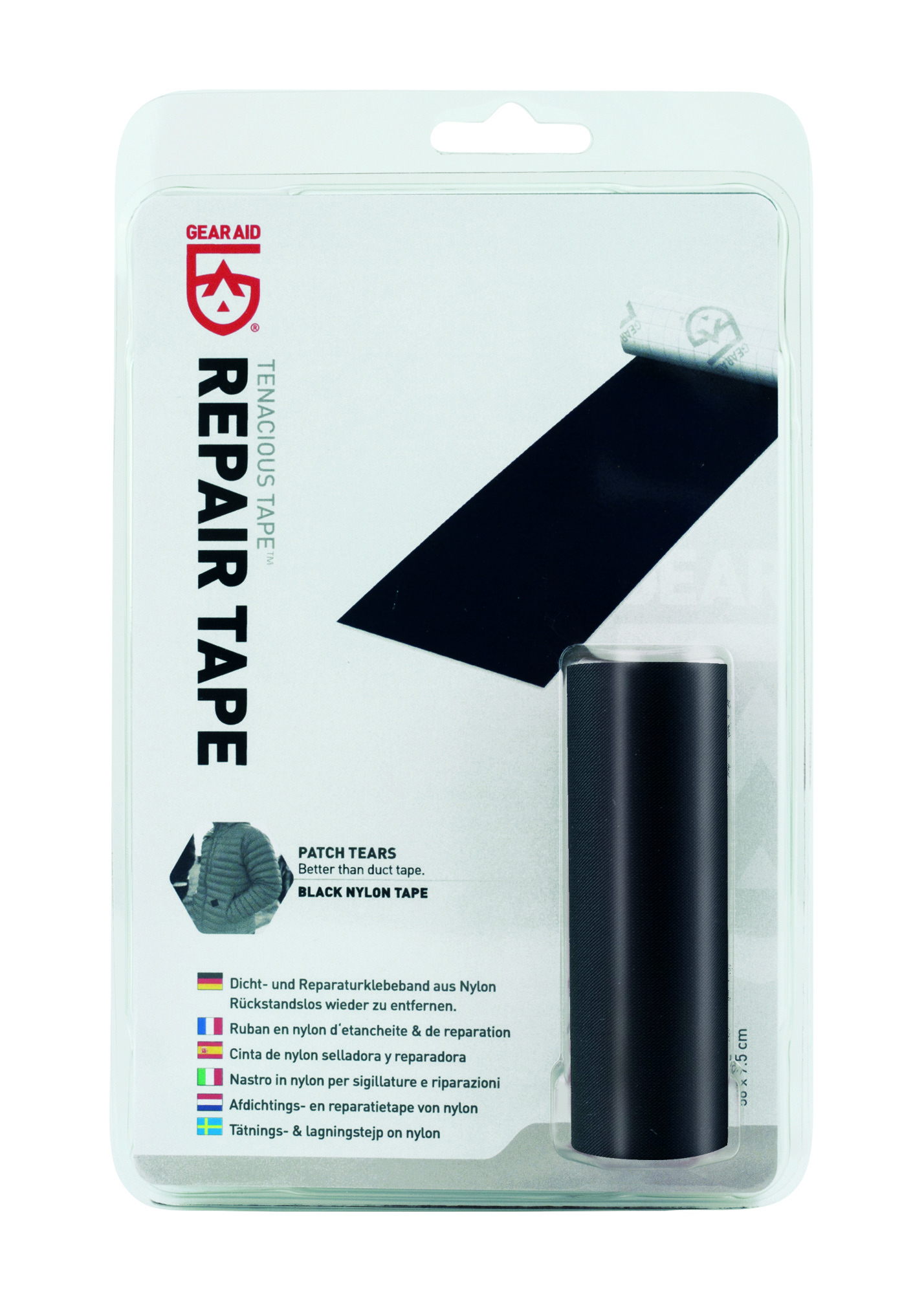 Tenacious Tape Reparatur