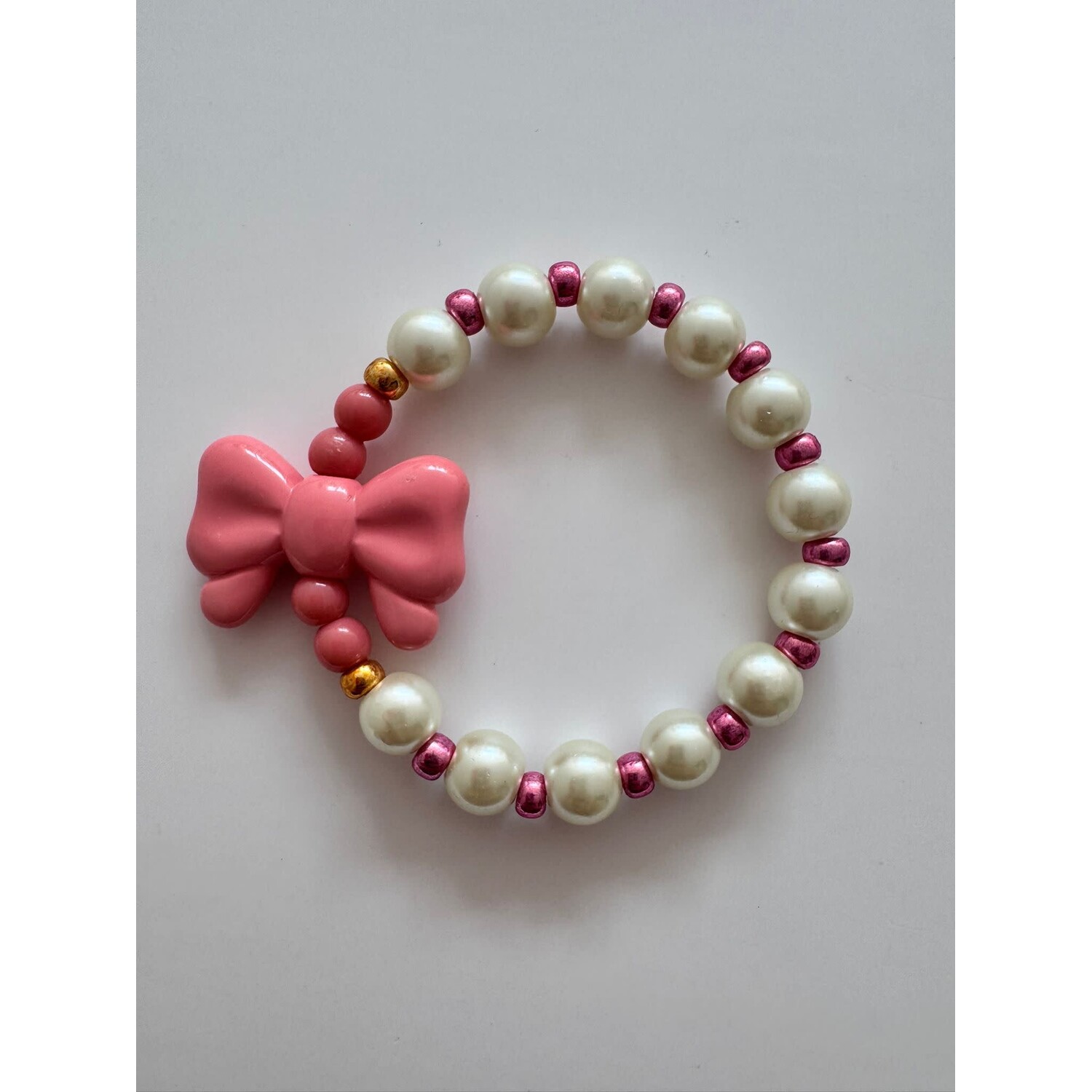 By Melo | Armbandje Strik Roze