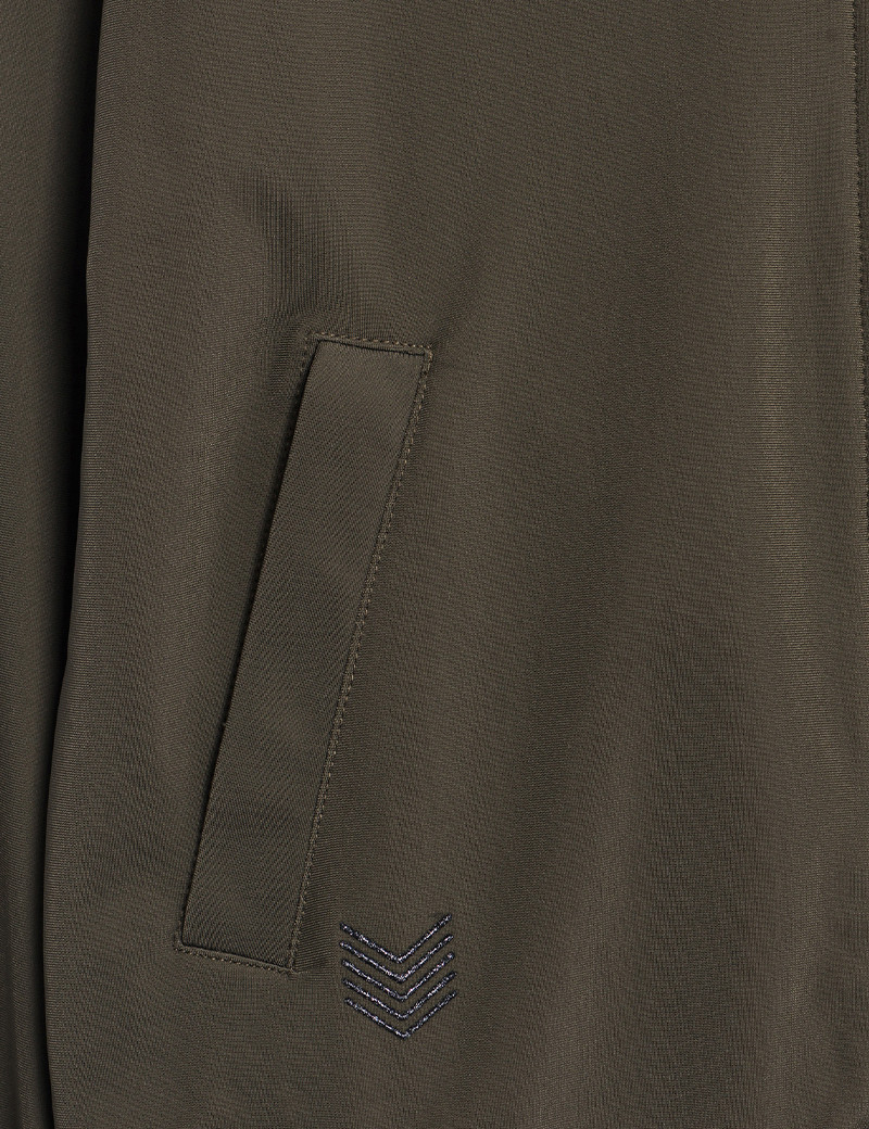 HBT BASICS ESSENTIELS | KIMY BOMBERS FEMME KAKI ANTHRACITE