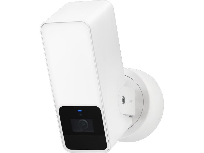 Eve Systems Eve Outdoor Cam Weiss Smarte Aussenkamera mit Flutlicht