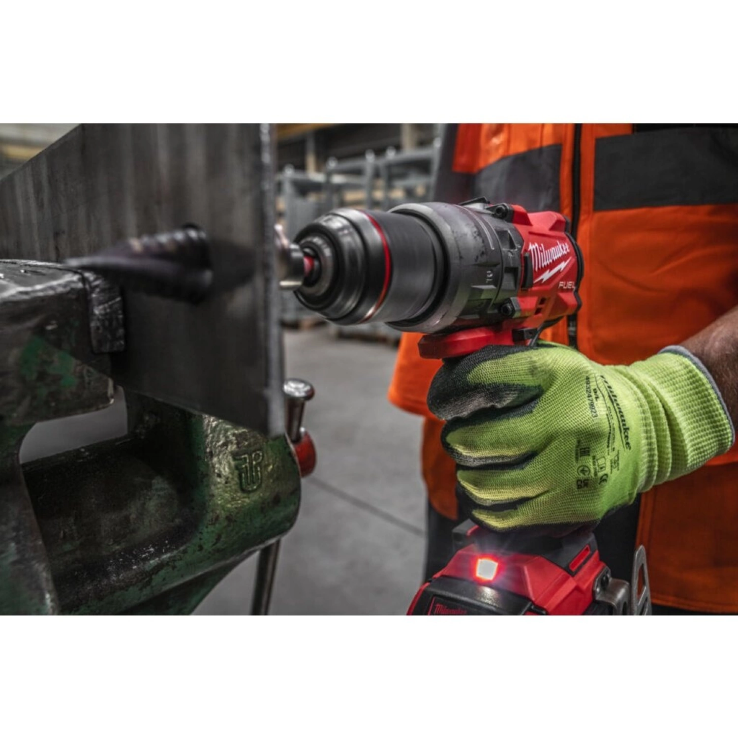 Milwaukee M18 FPD3-502X FUEL™ slagboormachine (2x 5.0 Ah accu) in HD box - 158Nm -18V