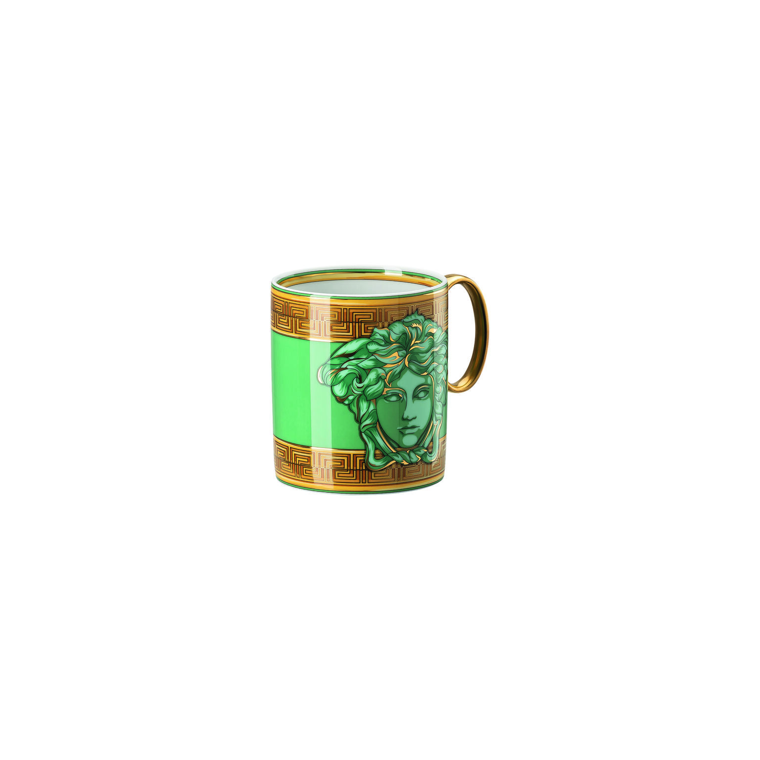 Medusa Amplified Green Coin Becher mit Henkel