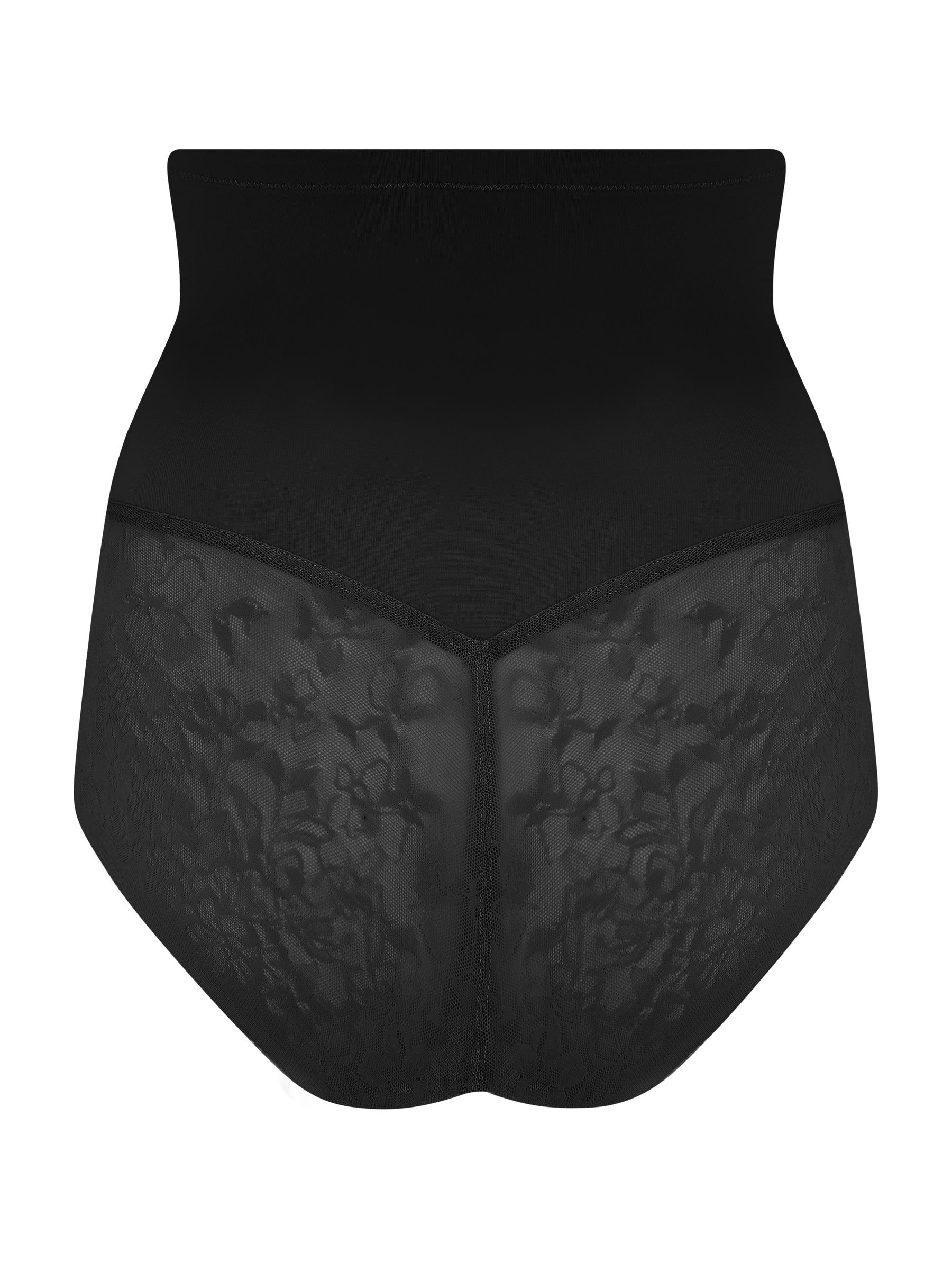 Zwart - Pour Moi Effortless Shapewear Tummy Control High Waist Briefs