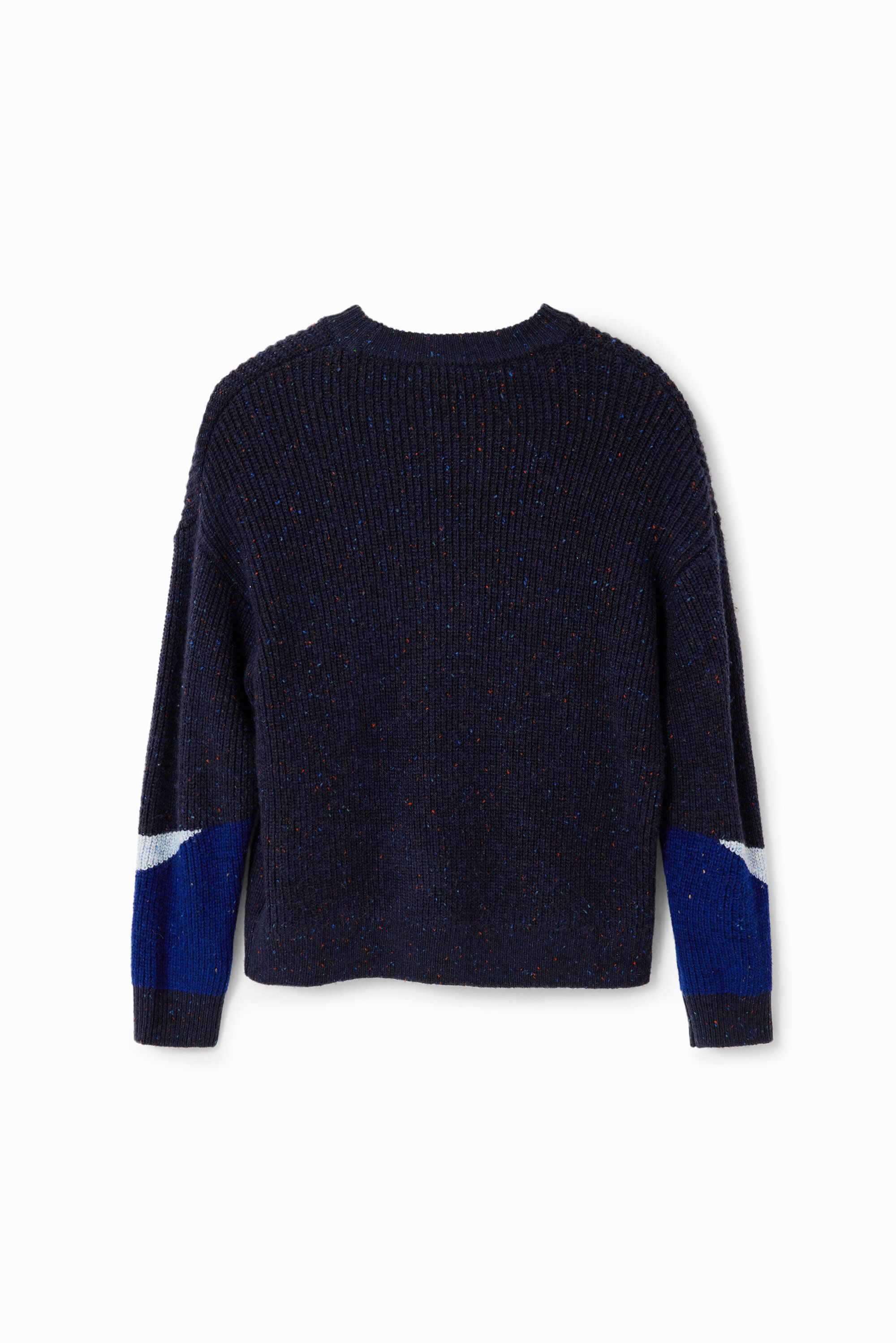 Jersey jacquard com ondas