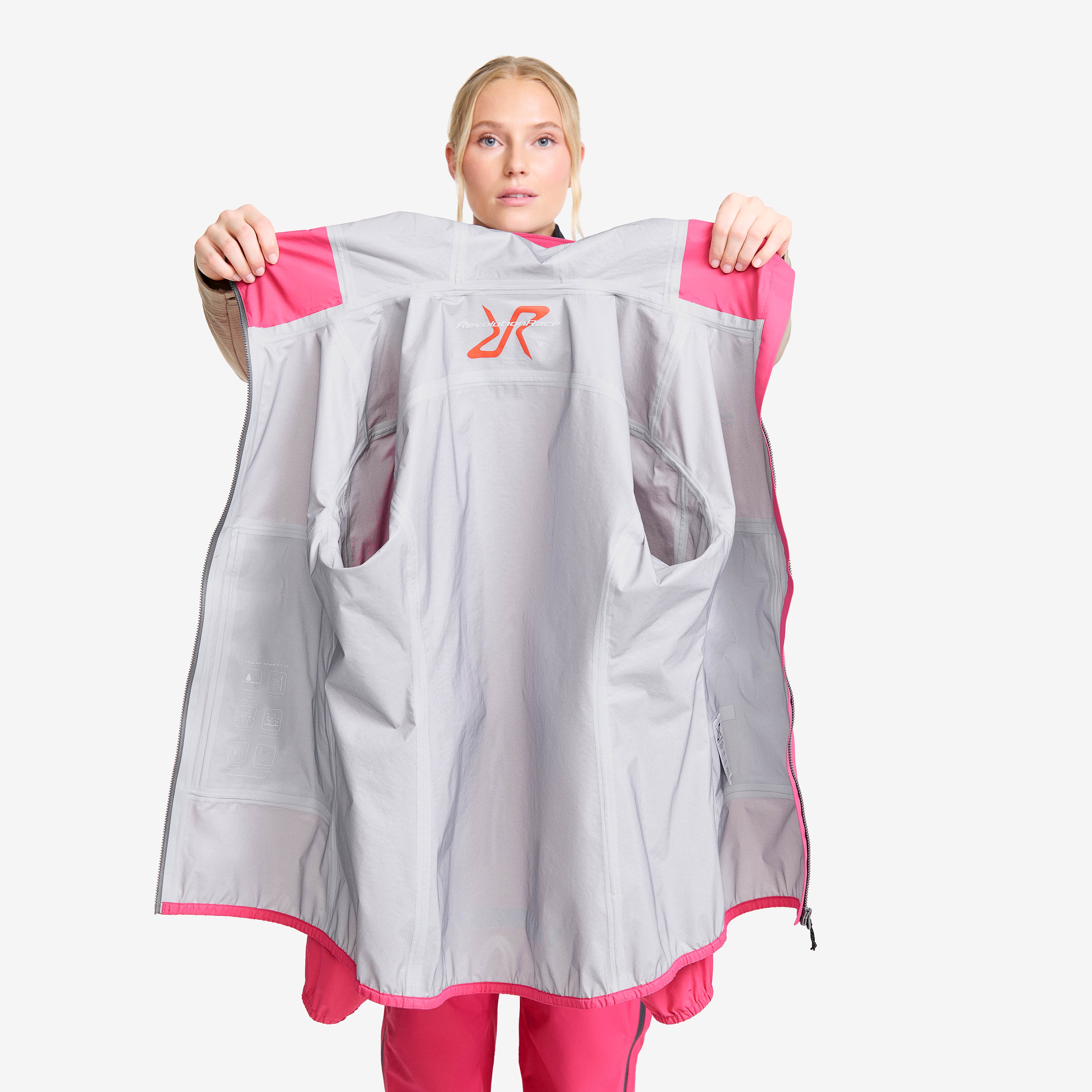 Arcade 3L Lightweight Jacket  Dame Fandango Pink