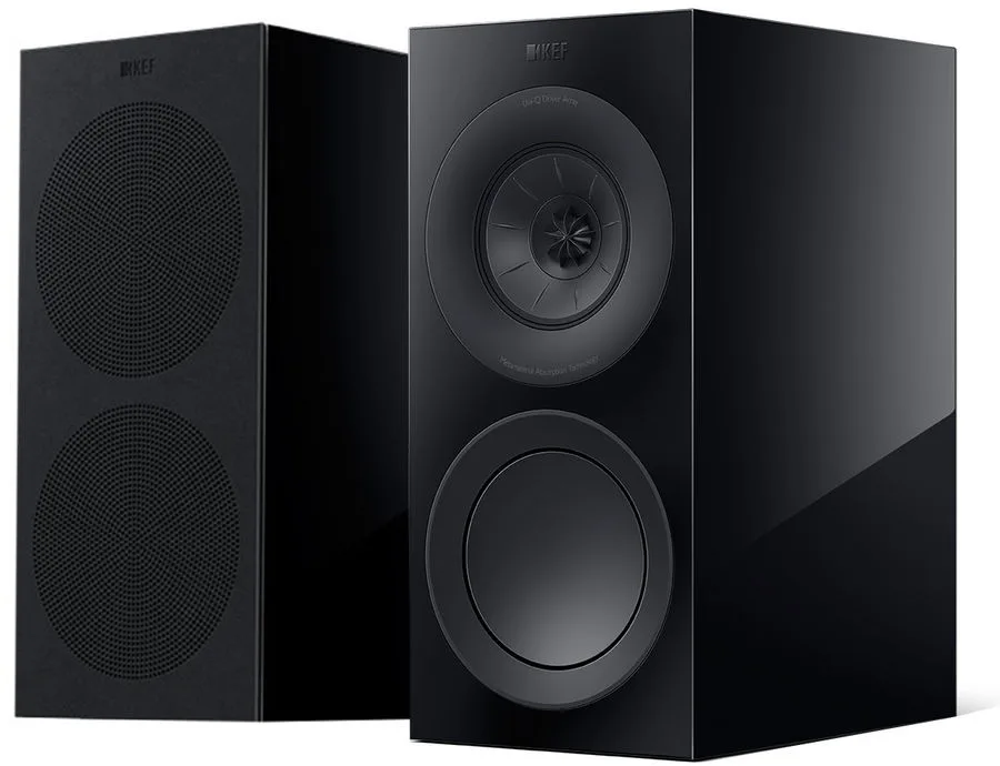 KEF R3 Meta Noir laqué (la paire) Enceintes bibliothèque