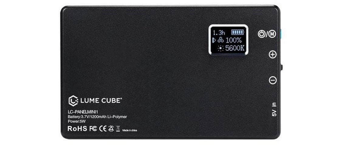 Panel Mini mit DSLR-MountKompakte zweifarbige LED-Leuchte