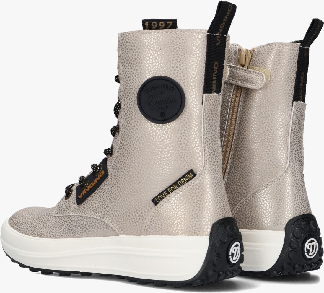 VINGINO gouden vingino veterboots rebecca hi