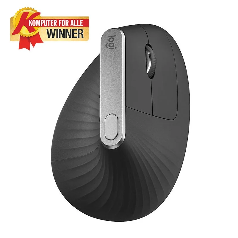 Logitech - MX Vertical Advanced Ergonomisk Mus Grafit