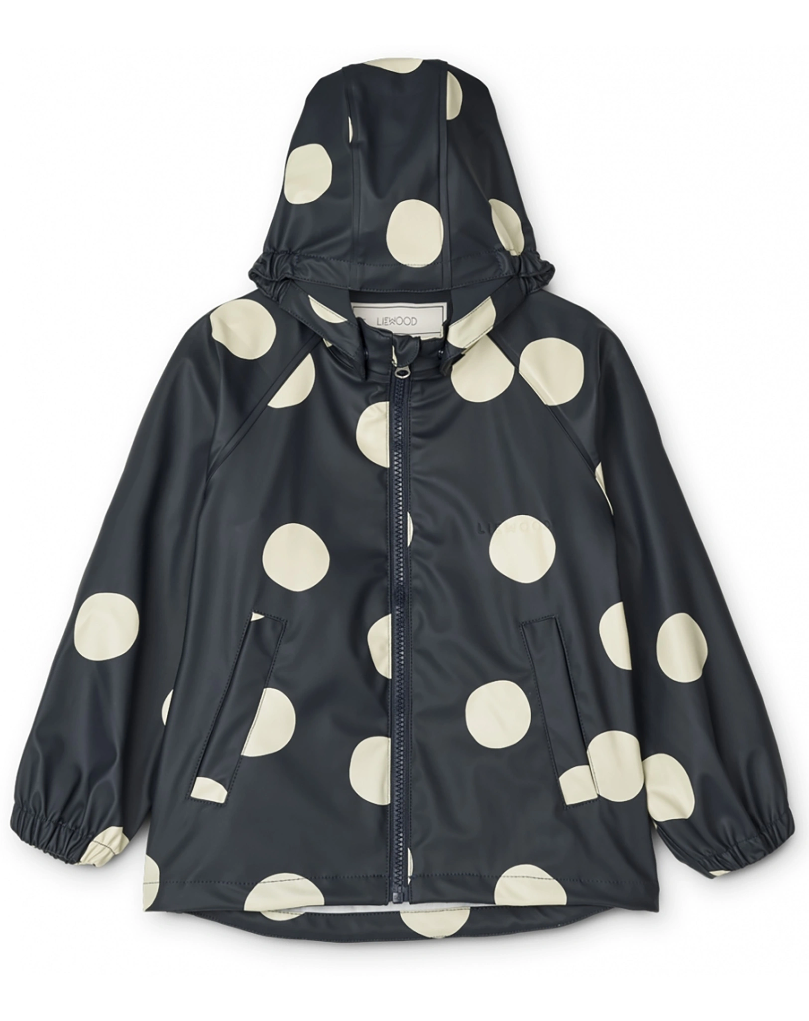 Regen-Set MOBY DOTS in midnight navy