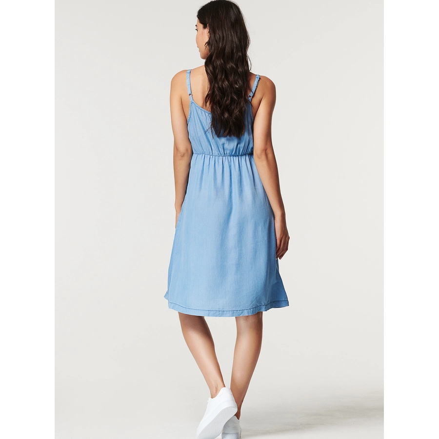 Esprit Still-Kleid Medium Wash