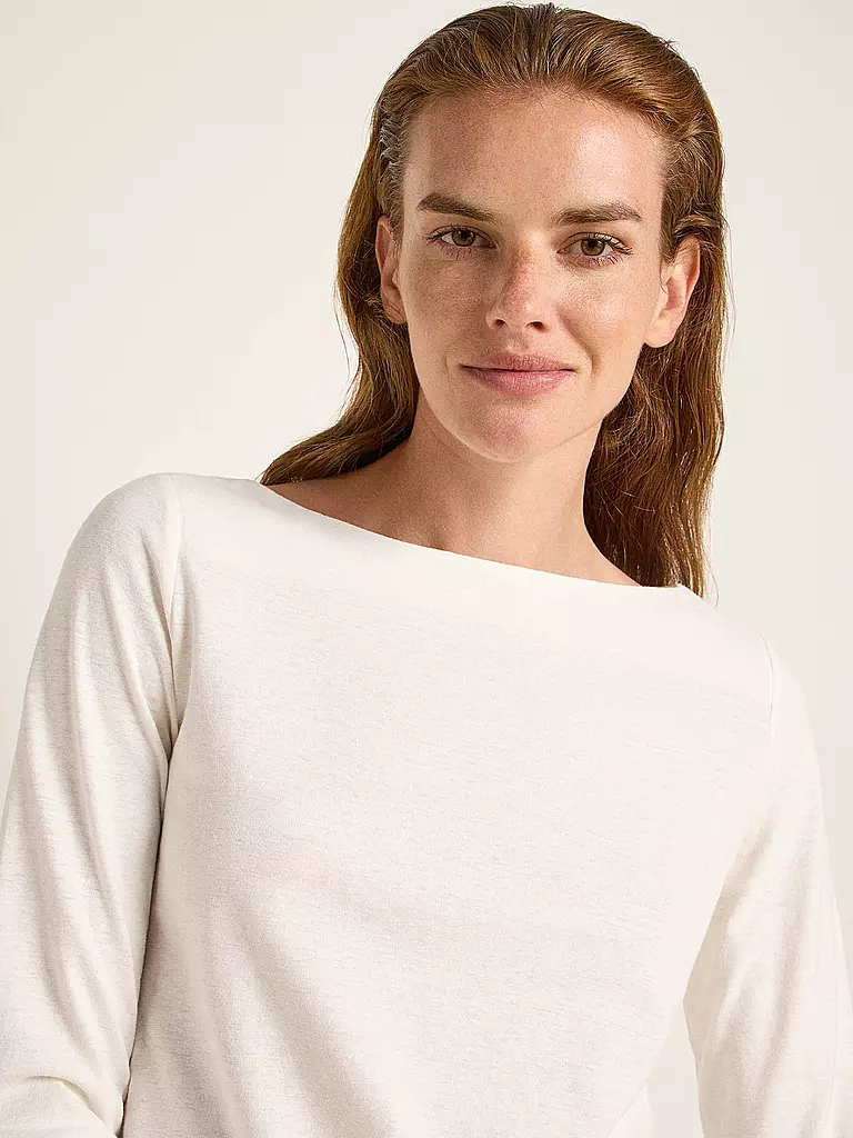 LANIUS Langarmshirt creme
