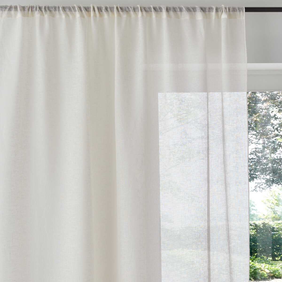 LA REDOUTE INTERIEURS<br>Cortina em linho Onega