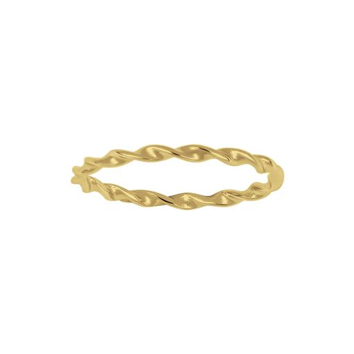 Nordahl Nice Twisted Ring, Guld 58