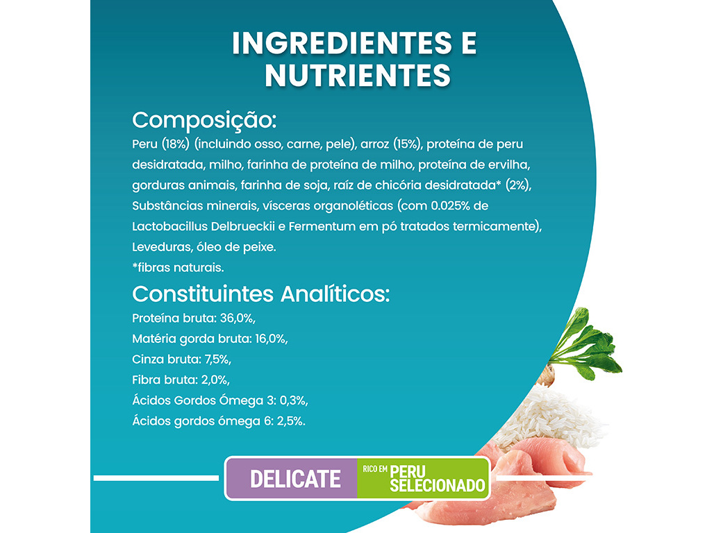 RAÇÃO PARA GATO PURINA ONE DELICATE 2.8KG