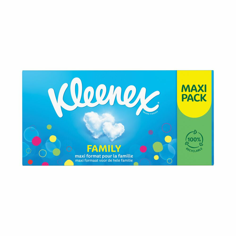 Kleenex Tissues Family128 stuks