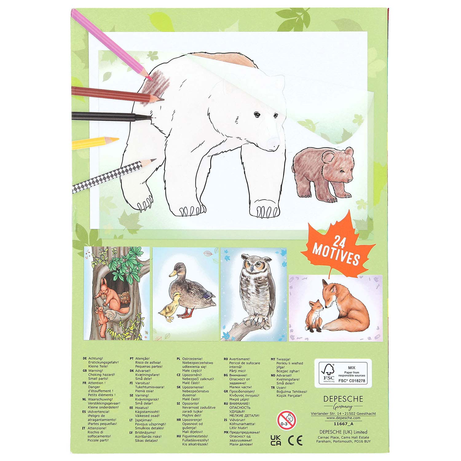 Wilde Dieren Overtrekboek