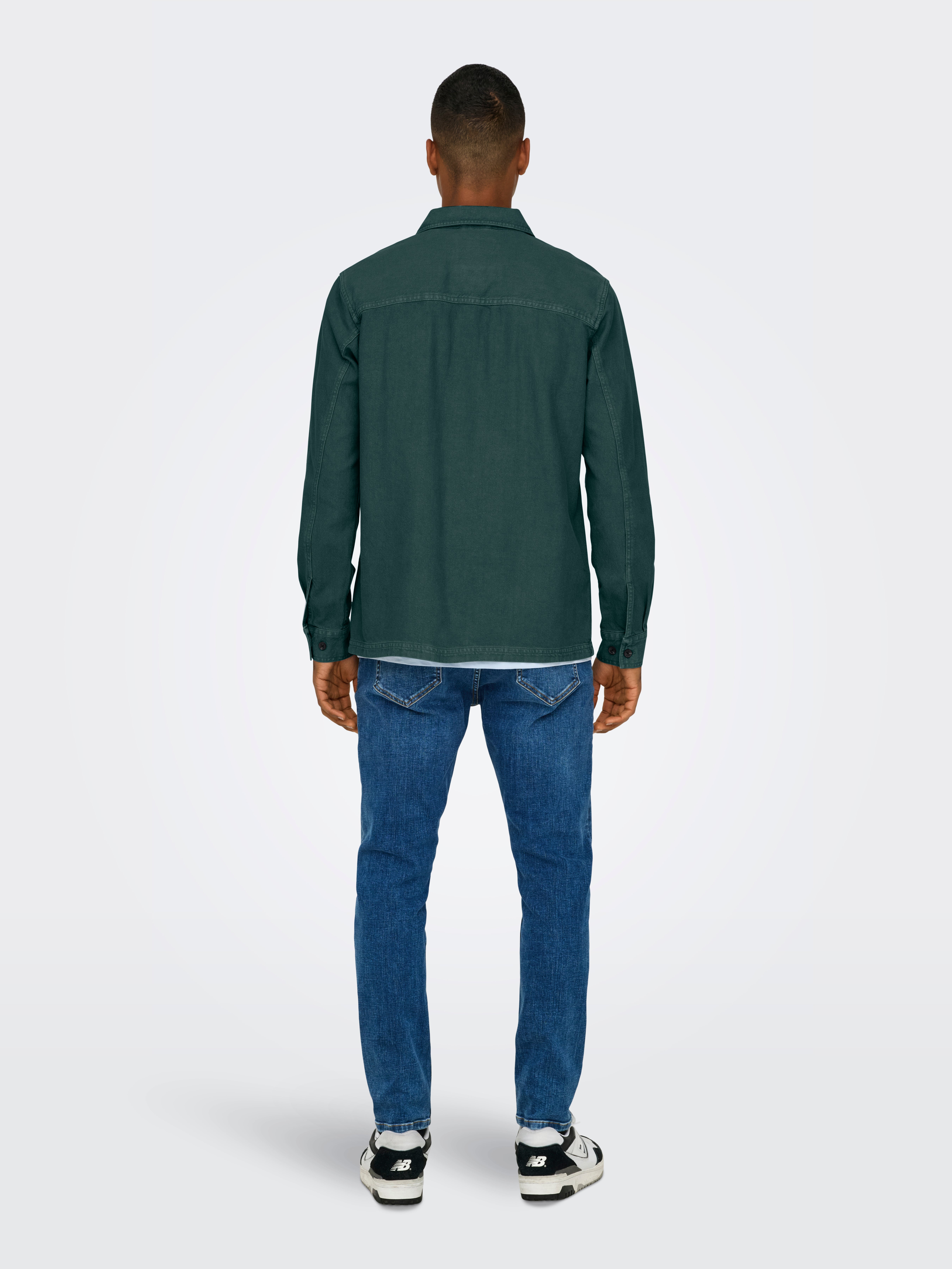 ONSOLIVER Overshirt Darkest Spruce