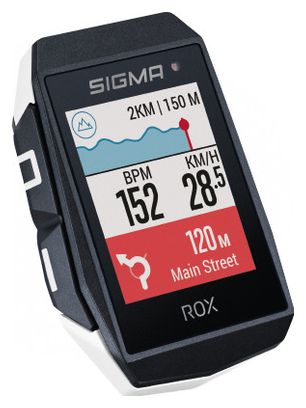 Compteur GPS Sigma ROX 11.1 Evo Blanc / Noir