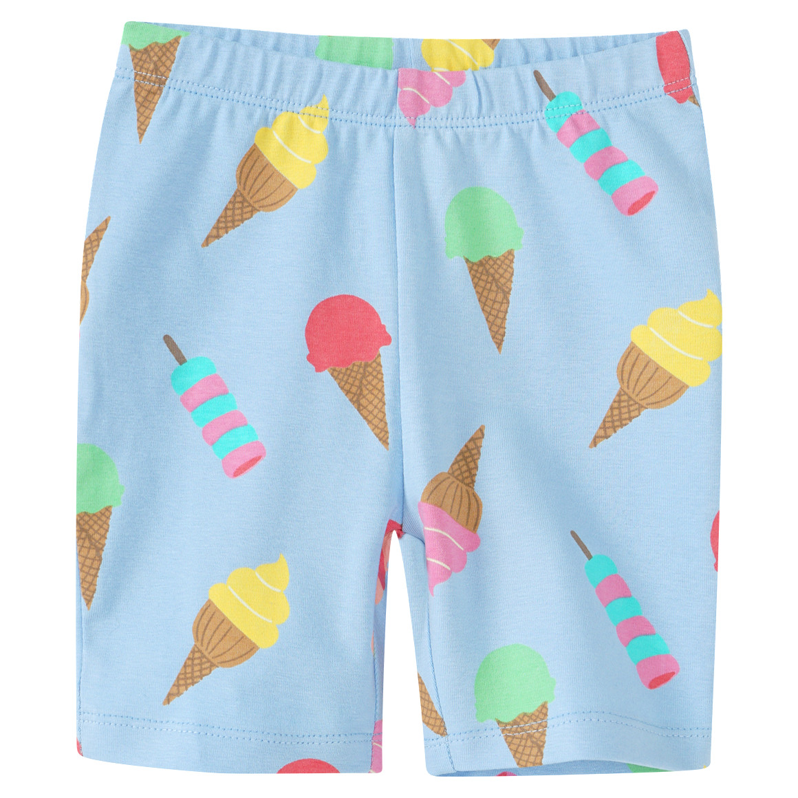 Topomini Baby T-Shirt und Radler im Set hellblau / bunt