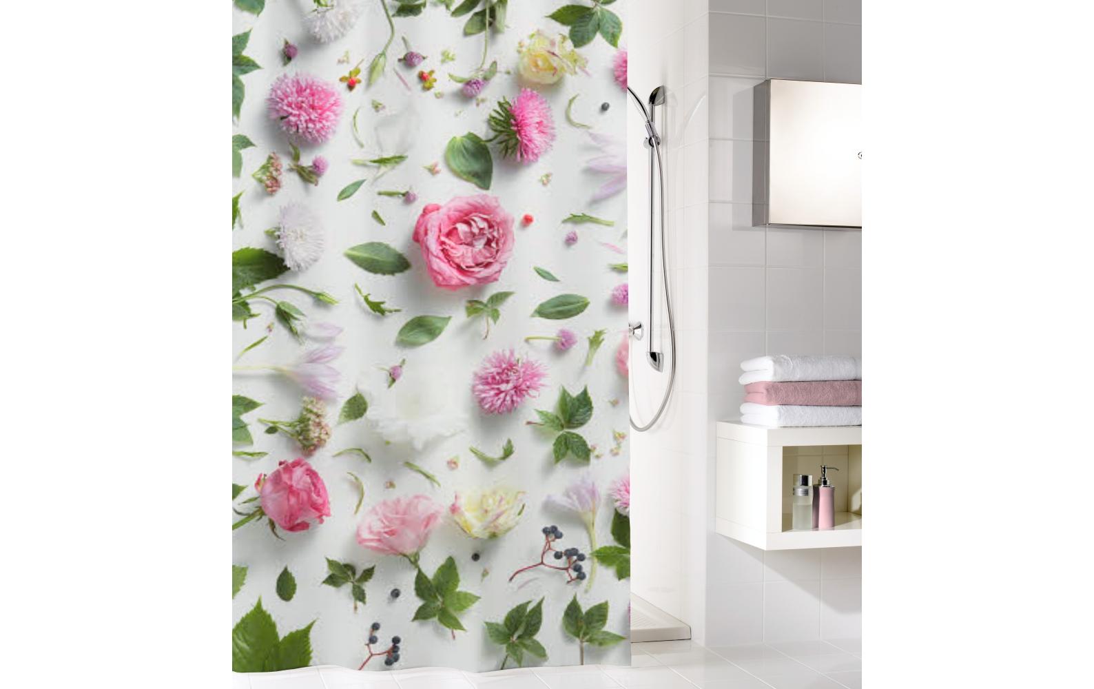 Duschvorhang Rosalie 120 x 200 cm, MehrfarbigDuschvorhang aus Polyester