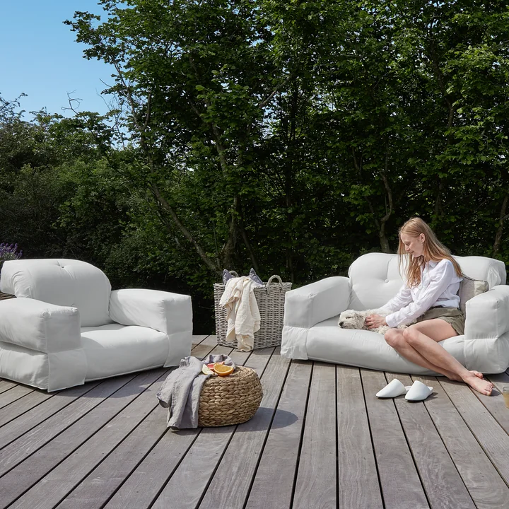 Karup Design - Hippo OUT Sessel, weiss (401)