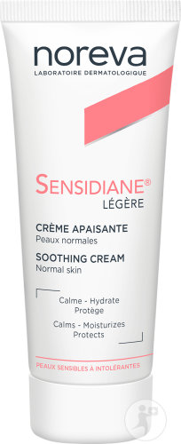 Noreva Sensidiane Crème Apaisante Légère Peaux Sensibles À Intolérantes Tube 40ml