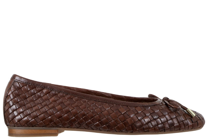 COPENHAGEN SHOES LUCIE DARK BROWN BALLERINA