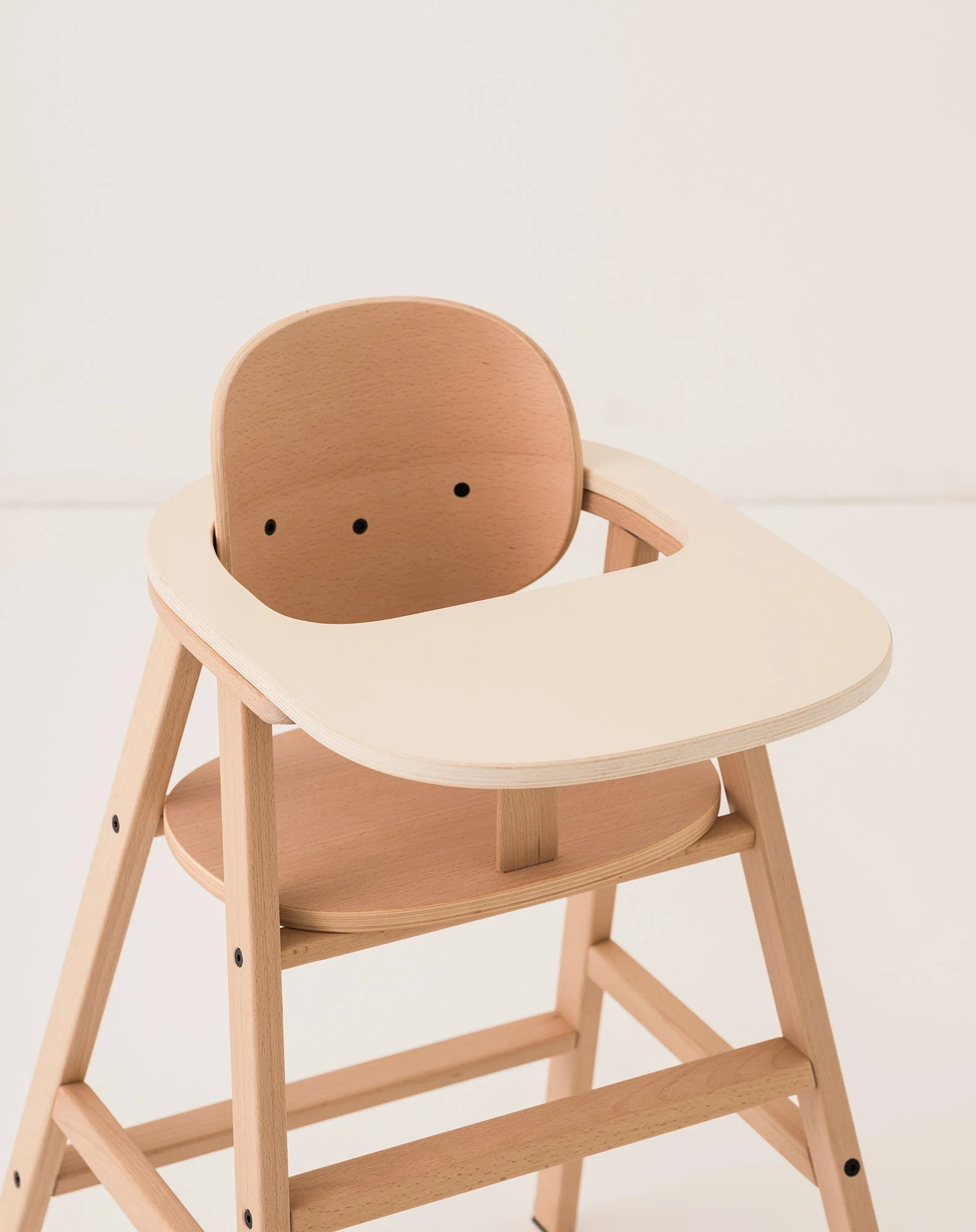 Plateau pour chaise growing green | Blanc