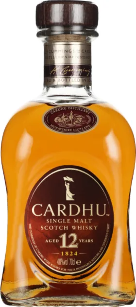 CARDHU 12 YEARS SINGLE MALT 70CL