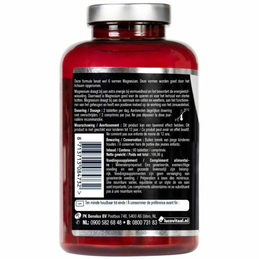 Lucovitaal Magnesium Super 6 Complex90 tabletten