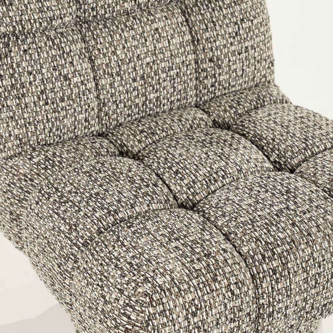 Fauteuil Fenna Taupe van Eleonora