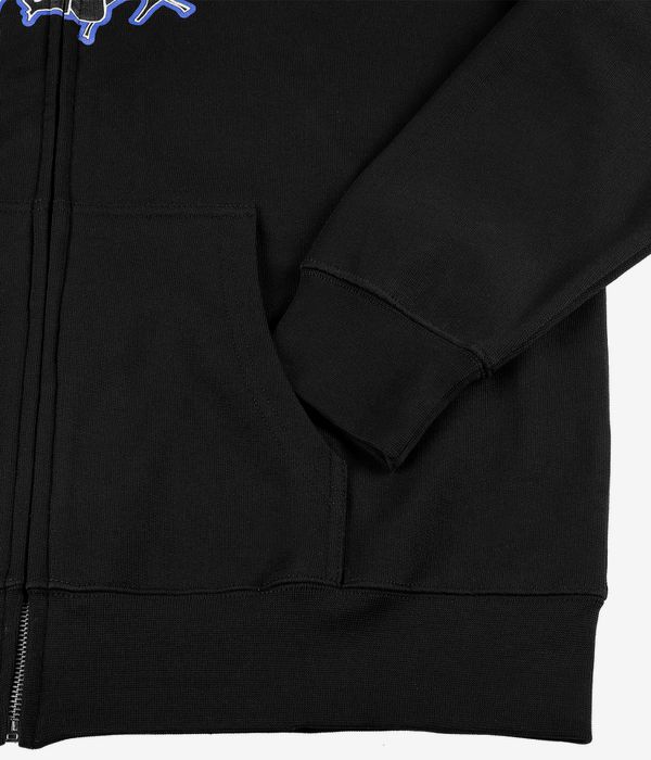 skatedeluxe Stroke Organic Zip-Hoodie (black)