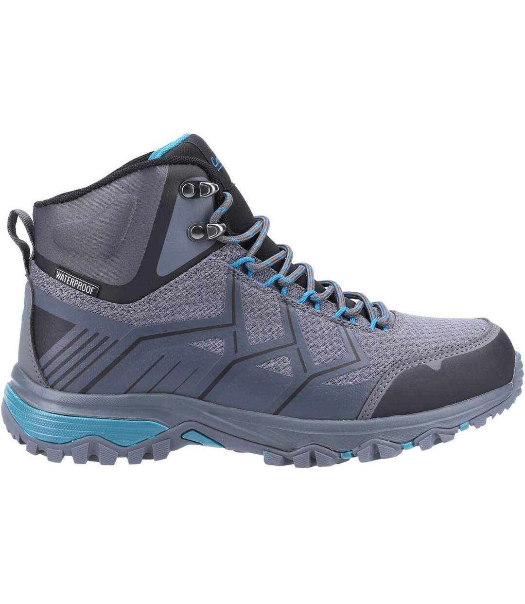Cotswold - Bottines de randonnée WYCHWOOD - Femme (Gris / Bleu) - UTFS8427
